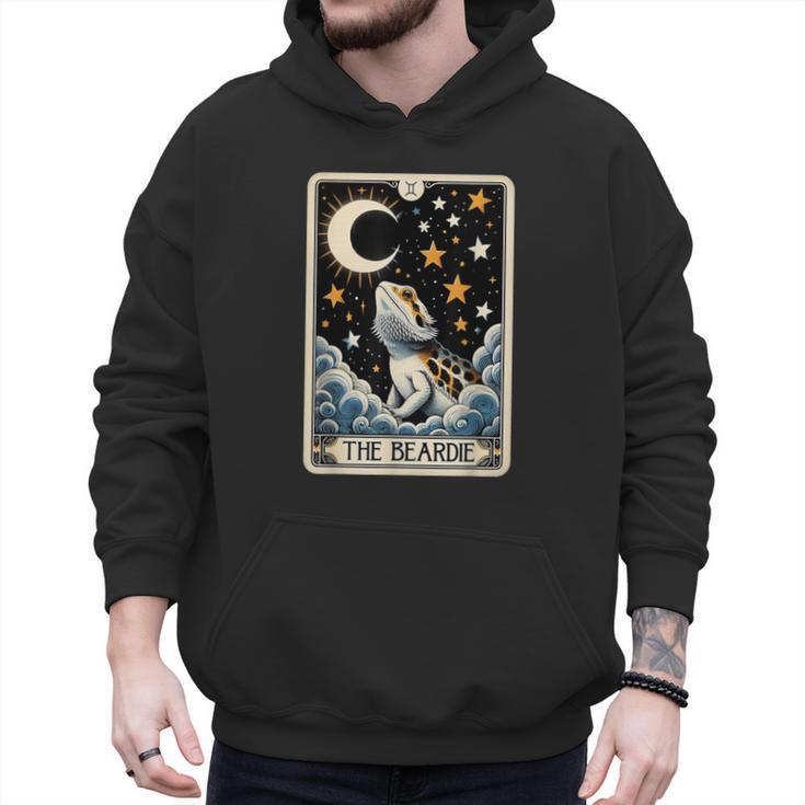 Bearded Dragon Tarot Card Beardie Mom Beardie Dad Men Women Men Hoodie