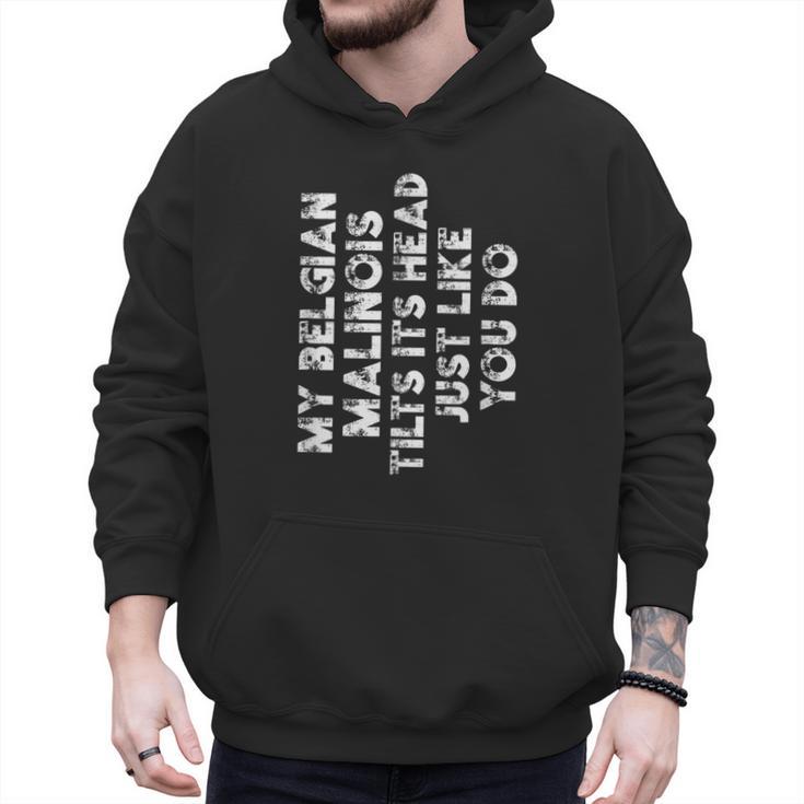 Belgian Malinois Mom Dad Dog Lover Women Men Kids Men Hoodie