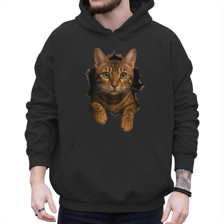 Bengal Cat Lover Animal Pet Bengal Cat Owner Mom Cat Dad Cat Men Women Kids Men Hoodie