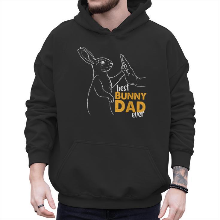 Best Bunny Dad Ever Rabbit Daddy Bunny Father Bunny Men Hoodie