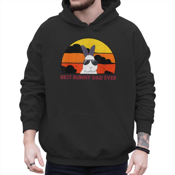 Best Bunny Dad Ever Rabbit Jumper Dad Men Hoodie
