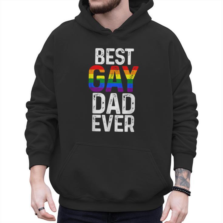 Best Gay Dad Ever LGBTQ Men Hoodie