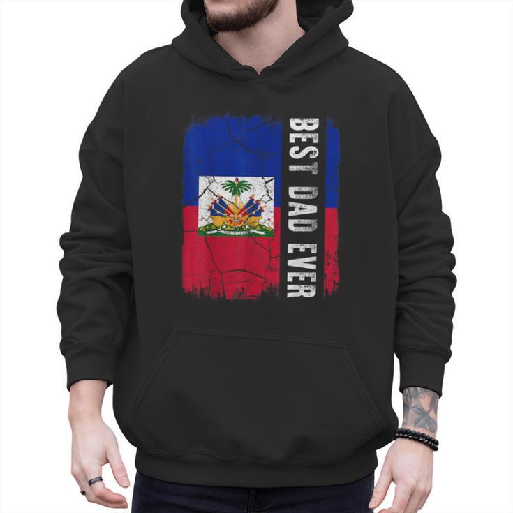 Best Haitian Dad Ever Haiti Daddy Father's Day Men Hoodie