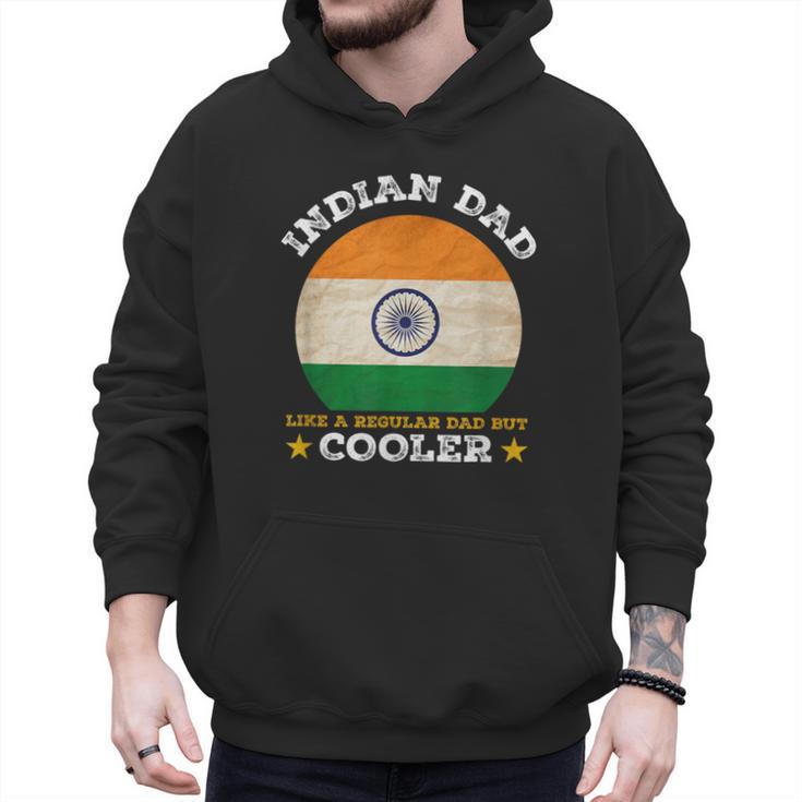 Best Indian Dad Ever Father's Day India Flag Pride Men Hoodie