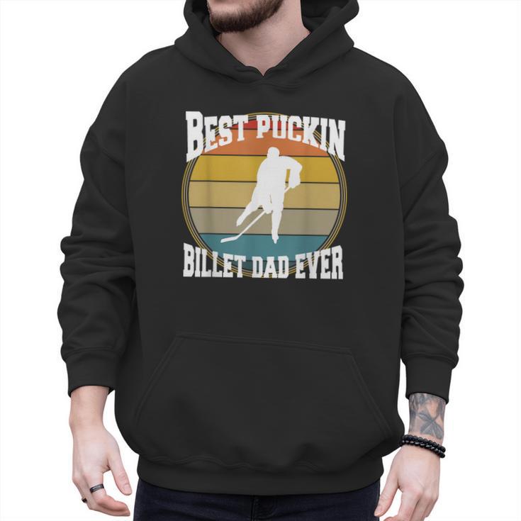 Best Puckin Billet Dad Hockey Men Hoodie