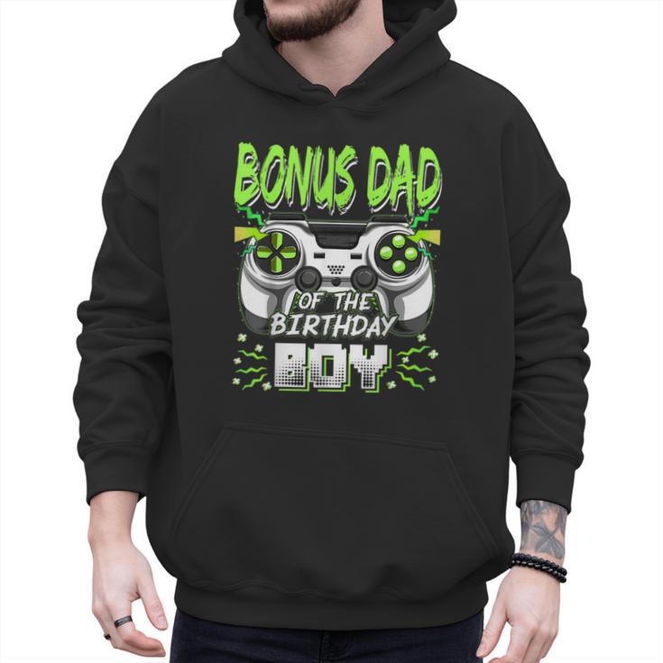 Bonus Dad Of The Birthday Boy Video Game Bday Party Men Hoodie