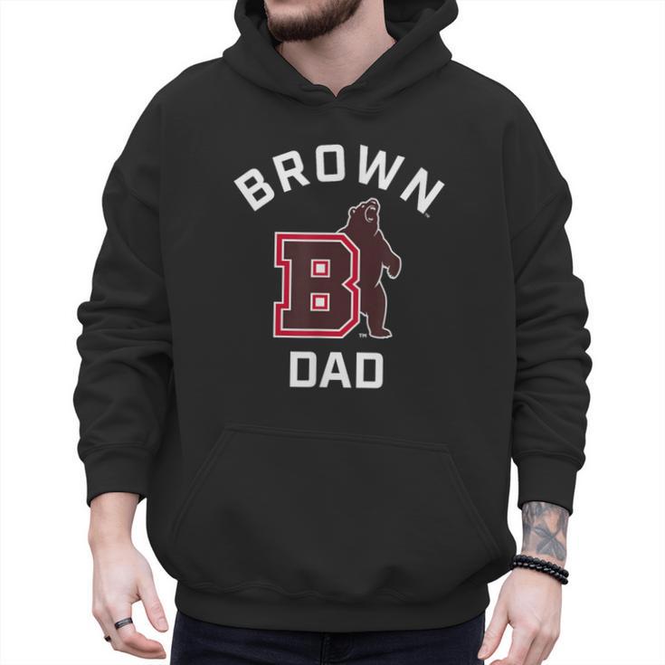 Brown University Bears Arched Dad Men Hoodie