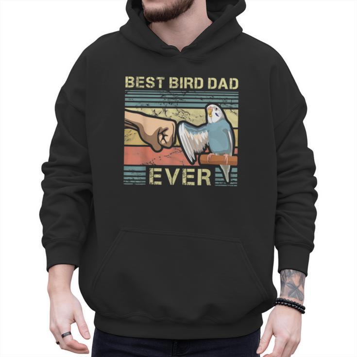 Budgie Dad Bird Lover Father Animal Enthusiast Bird Guy Men Hoodie