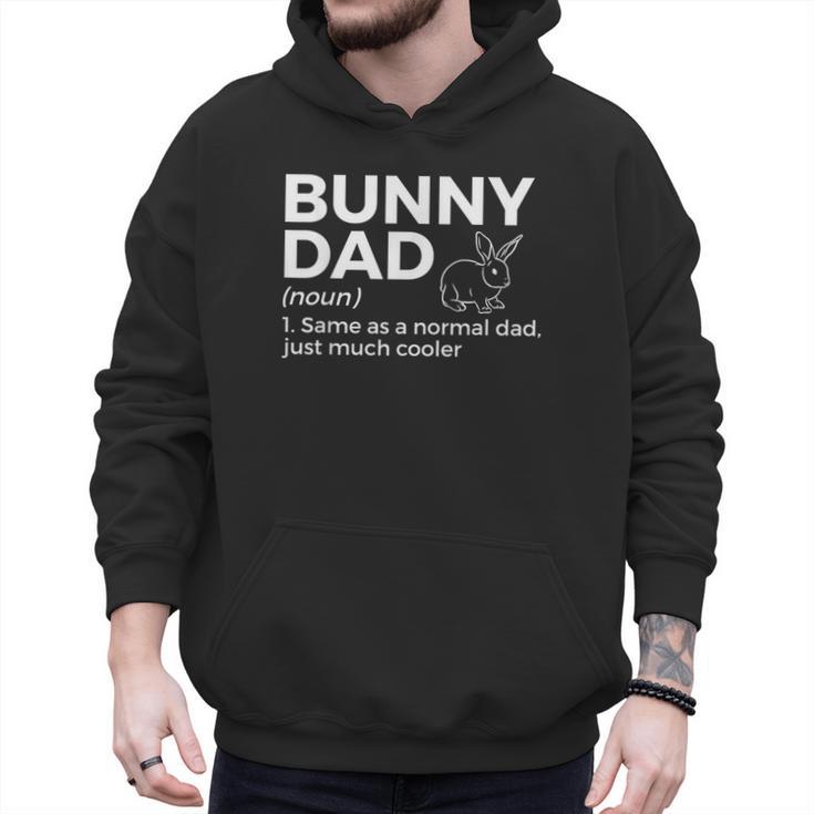 Bunny Dad Definition Rabbit Lover Men Hoodie