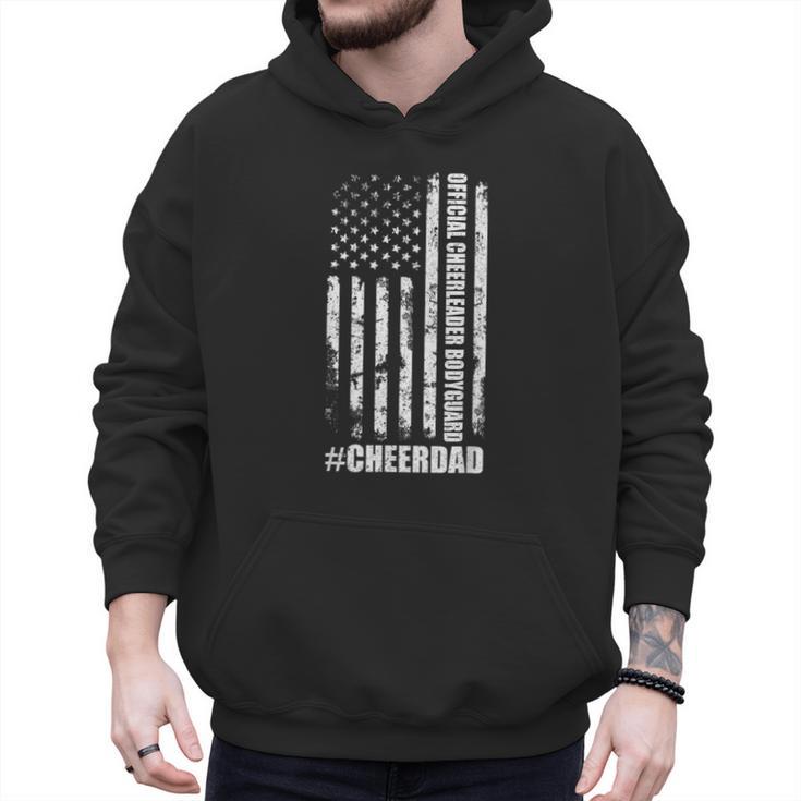 Cheer Dad Bodyguard Family Father Cheerleader Squad Men Hoodie