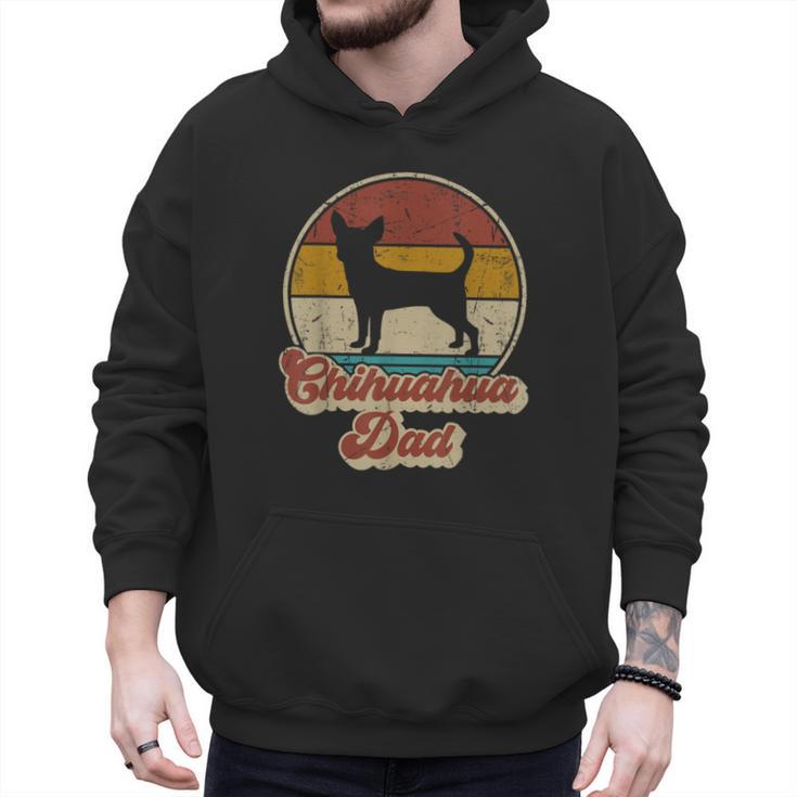 Chihuahua Dad Dog Lover Men Chihuahua Dog Vintage Men Hoodie