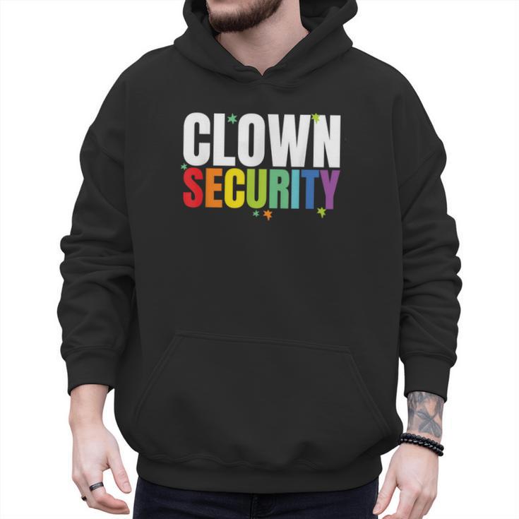 Clown Security Halloween Dad Mom Costume Men Hoodie