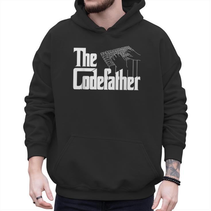 The Code Father Computer Coder Dad Programmer Men Hoodie