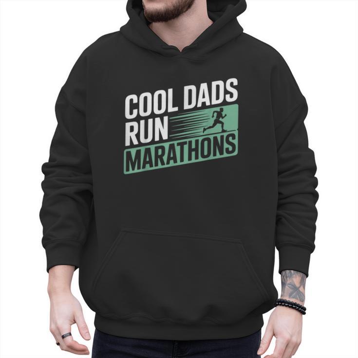 Cool Dads Run Marathons Marathon Running Runner Men Hoodie