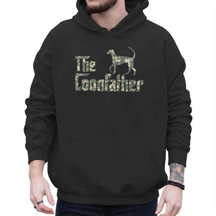 Coonfather Coon Hunting Dogs Coonhound Dad Men Hoodie