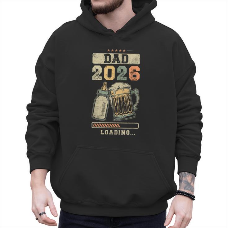 Dad 2026 Loading Baby Shower Going To Be a Dad Gender Reveal Men Hoodie