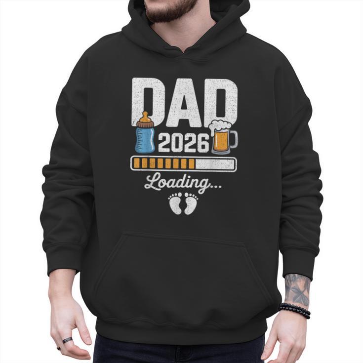 Dad 2026 Loading Expecting New Baby Announcement Men Men Hoodie