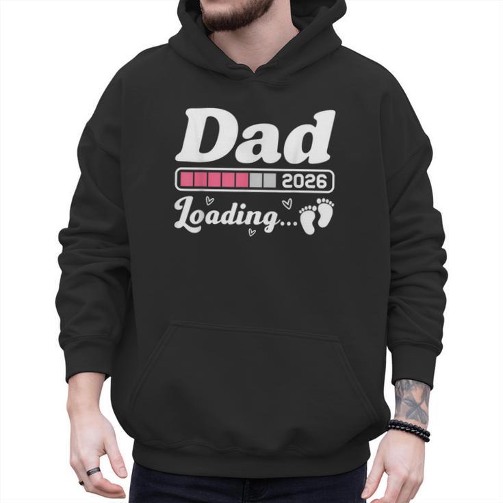 Dad To Be 2026 Loading Pink Pregnancy Reveal New Dad Daddy Men Hoodie Dad To Be 2026 Loading Pink Pregnancy Reveal New Dad Daddy Men Hoodie