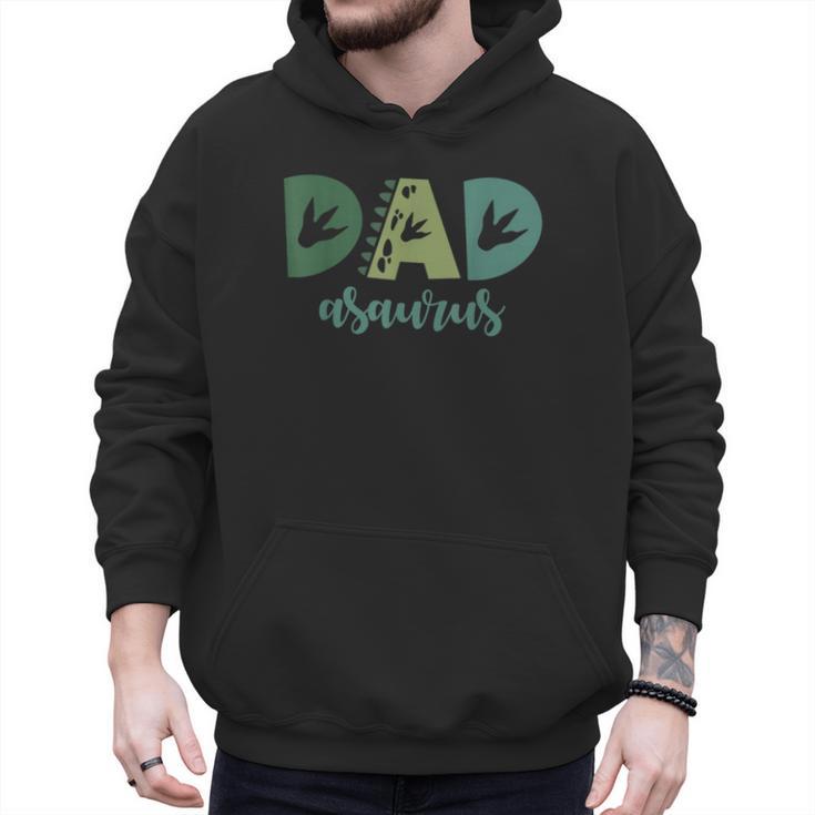 Dad Asaurus Dinosaur Birthday Mom Dad Birthday Boy T-Rex Men Hoodie