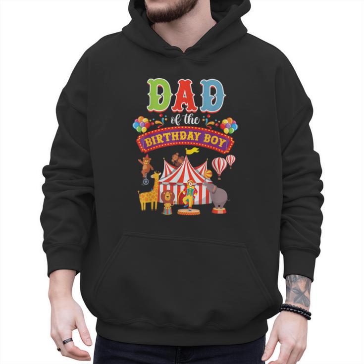 Dad Of The Birthday Boy Carnival Circus 1st Birthday Party Men Hoodie