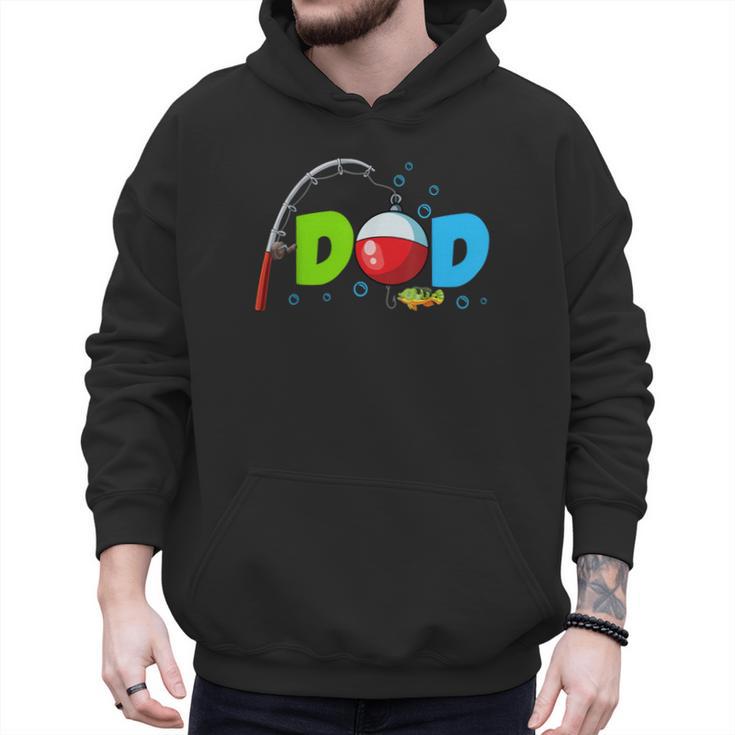 Dad Of The Birthday Boy Birthday Fishing Family Men Hoodie