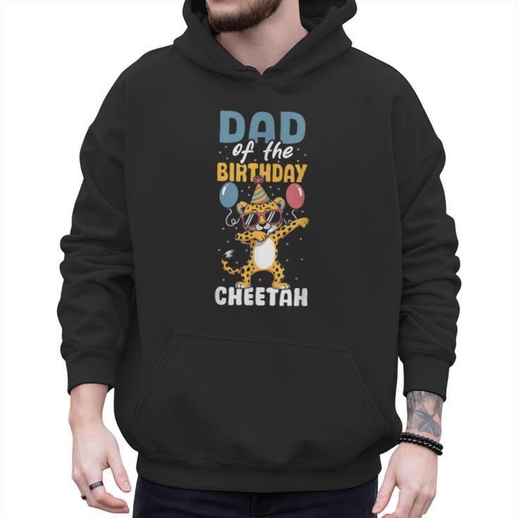 Dad Of The Birthday Girl Boy Cheetah Men Hoodie