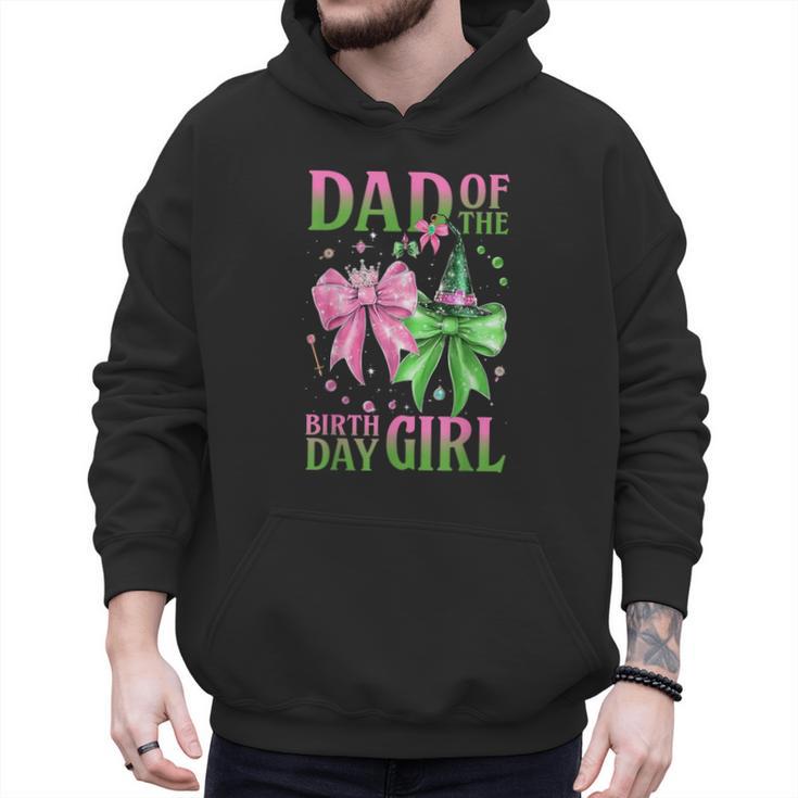 Dad Of The Birthday Girl Coquette Matching Family Party Men Hoodie