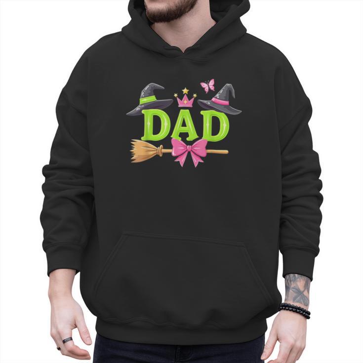 Dad Of The Birthday Girl Witch Family Party Decorations Men Hoodie