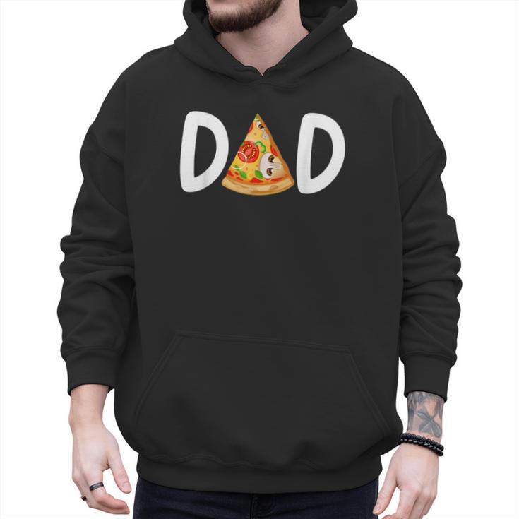 Dad Birthday Pizza 1st Birthday Pizza Family Matching Men Hoodie