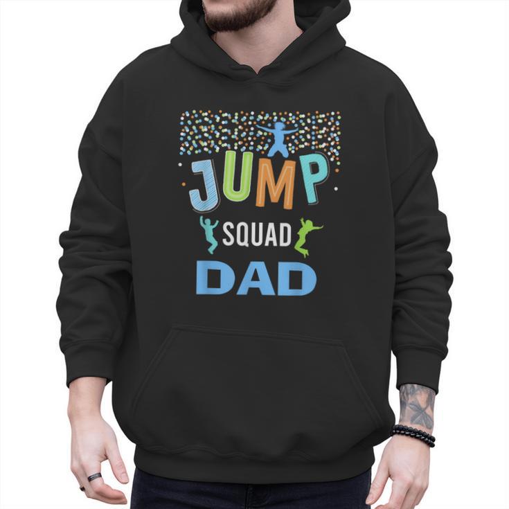 Dad Daddy Jump Squad Birthday Boy Trampoline Jumper Bday Men Hoodie