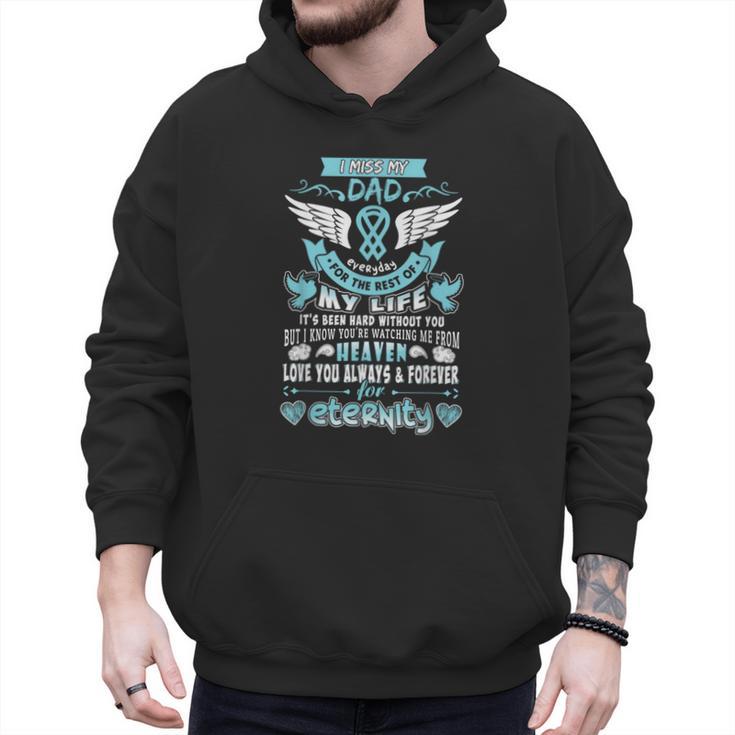Dad Is My Guardian Angel Missing Memorial Day For Men Women Men Hoodie