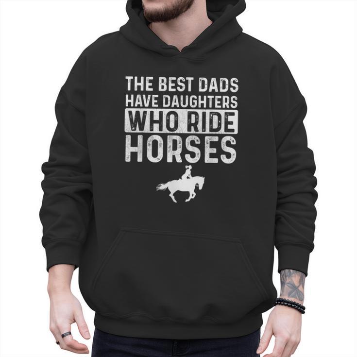 Dad Of Horse Lover Equestrian Horseback Rider Men Hoodie