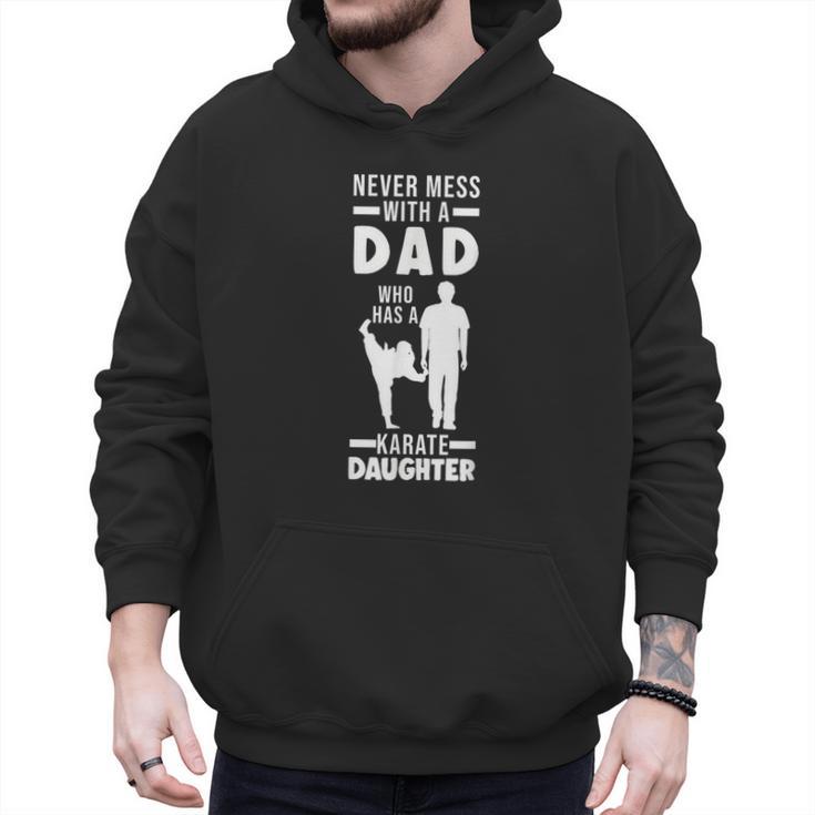 Dad Who Has a Karate Daughter Dad & Daughter Men Hoodie