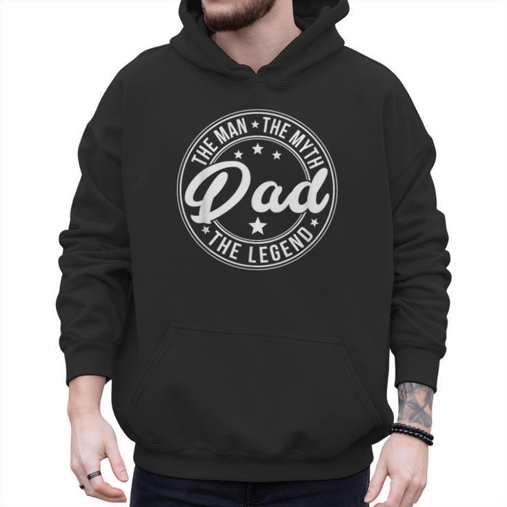 DAD The Man The Myth The Legend Father's Day Men Hoodie