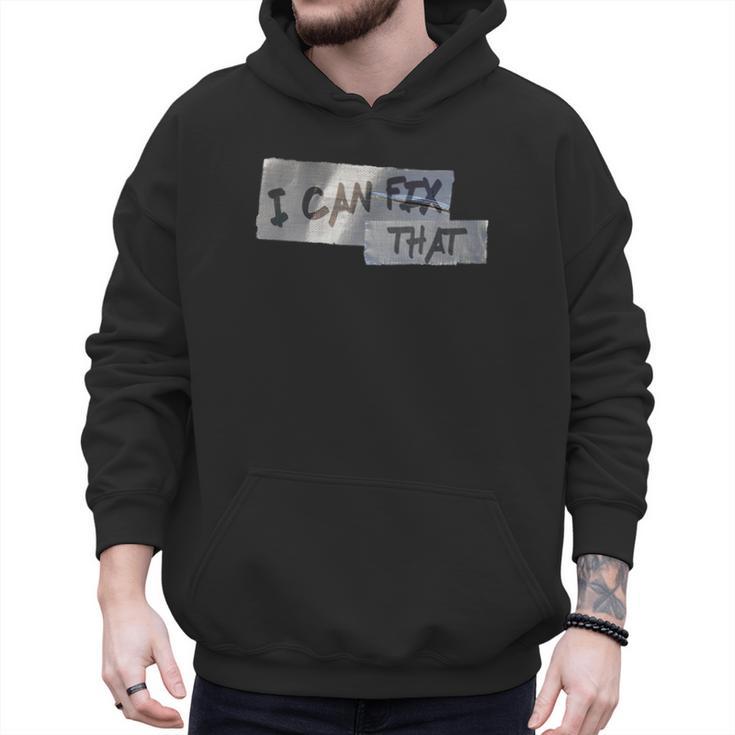Dad Shirt Duct Tape I Can Fix That TShirt Men Hoodie