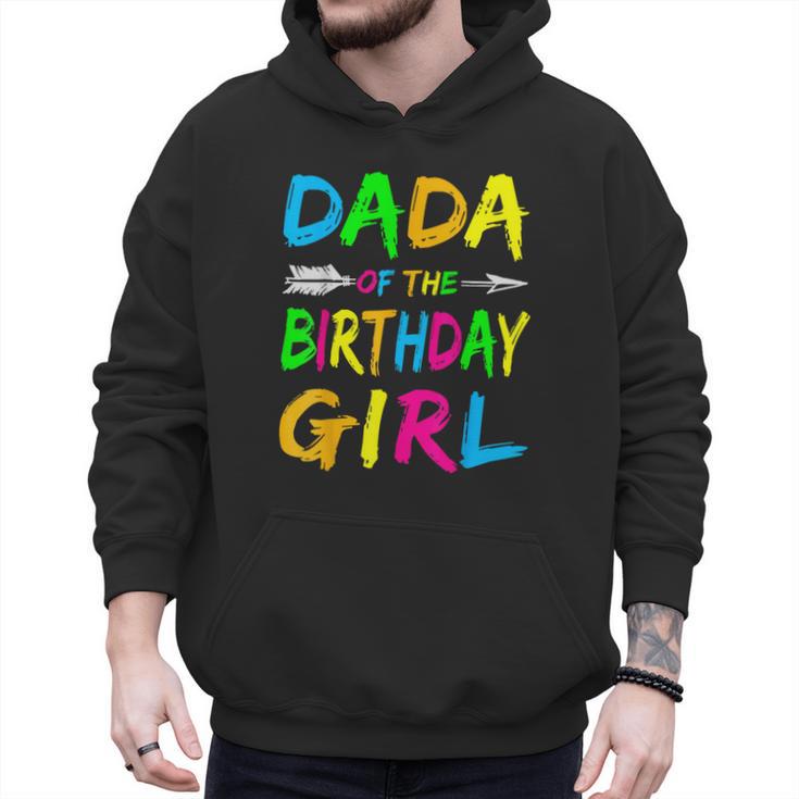 Dada Of The Birthday Girl Retro 80's Party Shirt Men Hoodie