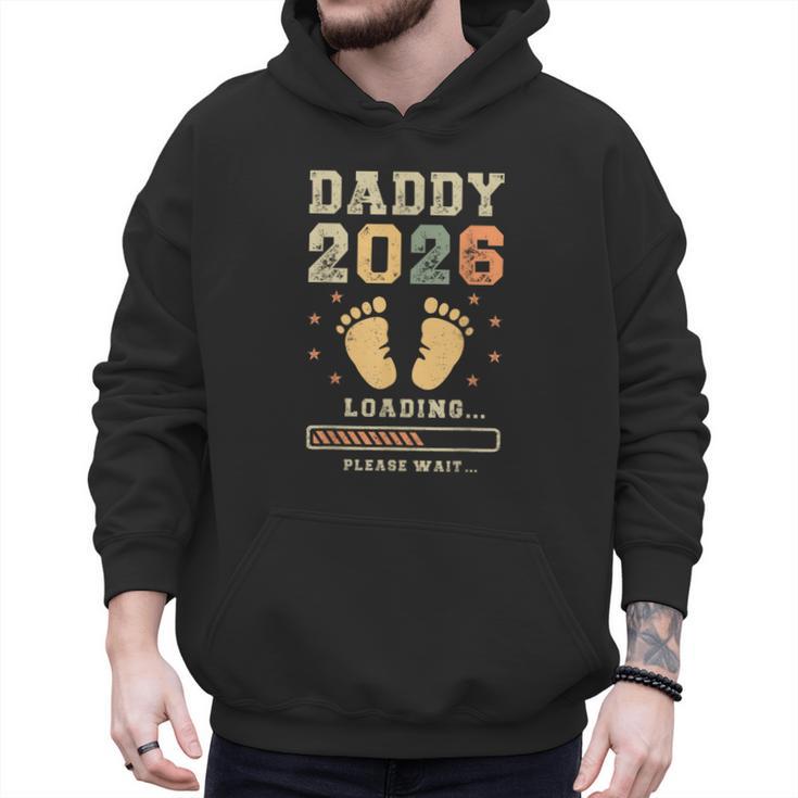 Daddy 2026 Loading Baby Announcement Expecting Dad To Be Men Hoodie