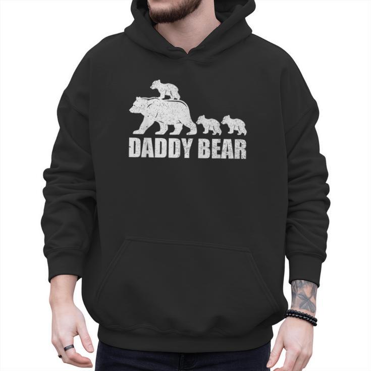 Daddy Bear 3 Cubs Shirt Daddy Bear 3 Kids Tshirt Dad 3 Kids Men Hoodie