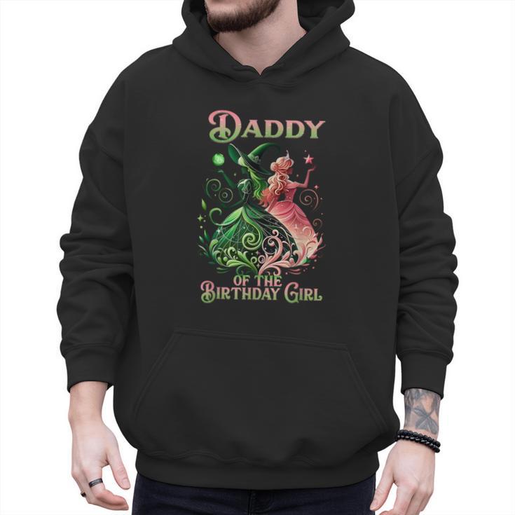 Daddy Of The Birthday Girl Pink And Green Family Matching Men Hoodie