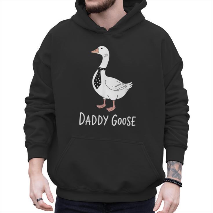 Daddy Goose Fun Father's Day Tee For Dad Men Hoodie