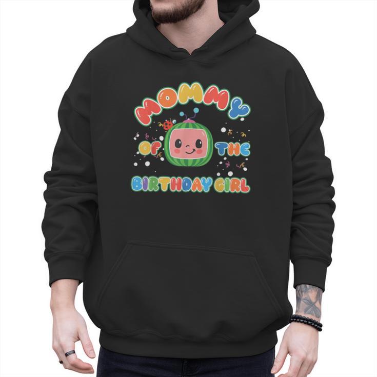Daddy Mommy Of The Birthday Girl Melon Family Matching Men Hoodie