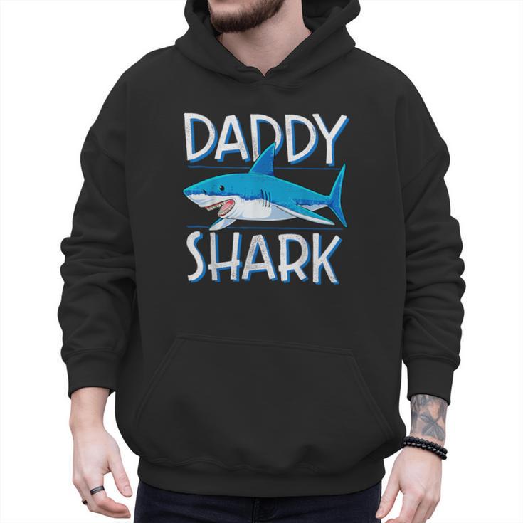 Daddy Shark T Shirt Fathers Day Family Matching Dad Men Hoodie