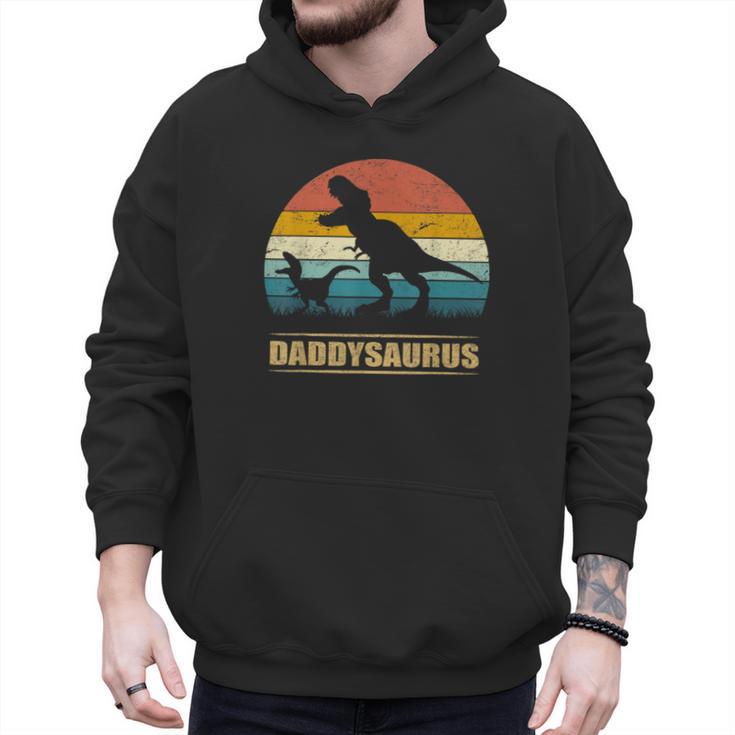 Daddysaurus Dad T Rex Dinosaur Men Men Hoodie