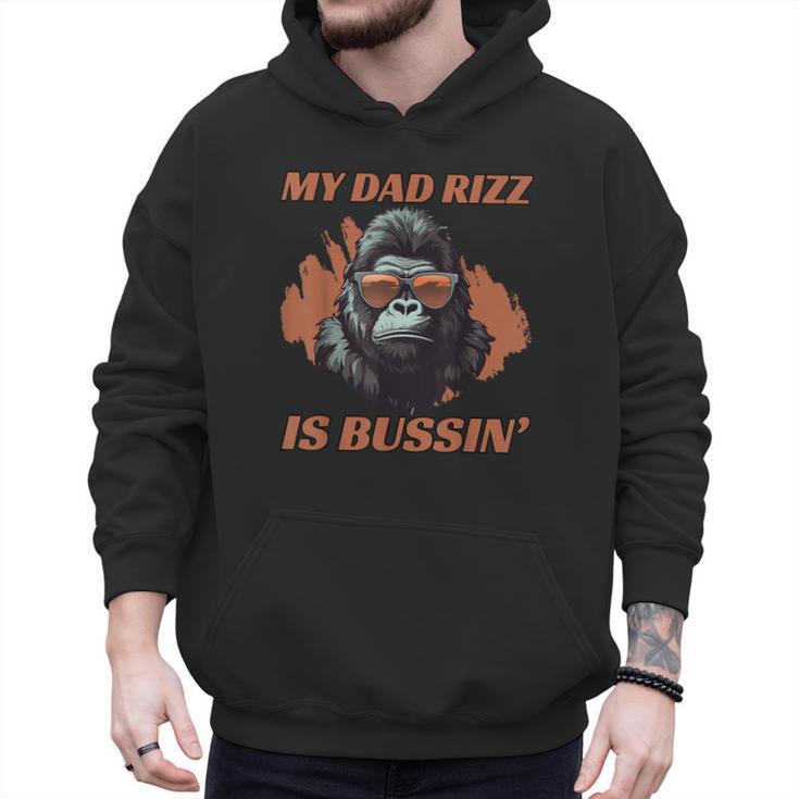 Dad's Birthday Father's Day Dad RIzz Is Bussin' Men Hoodie