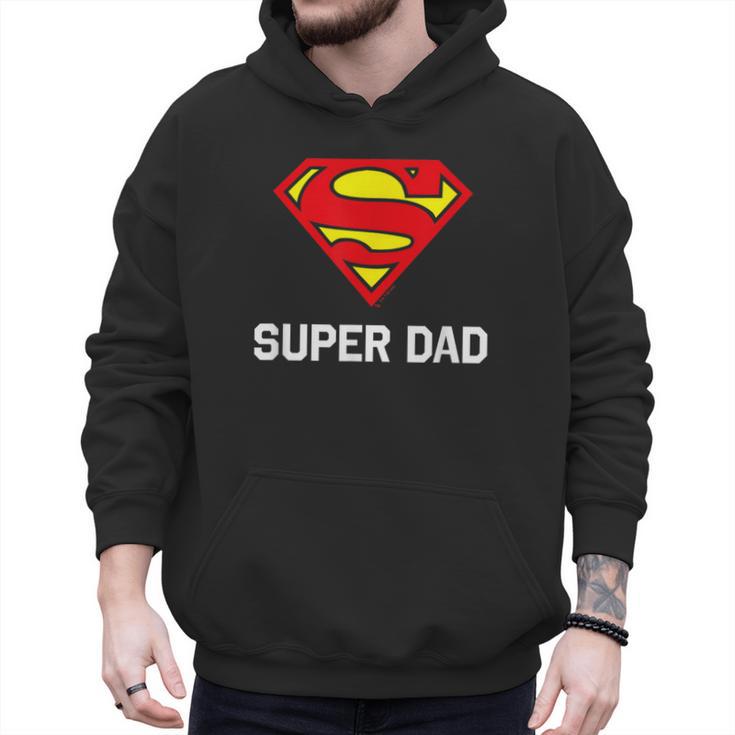 DC Comics Superman Father's Day Super Dad Logo Men Hoodie