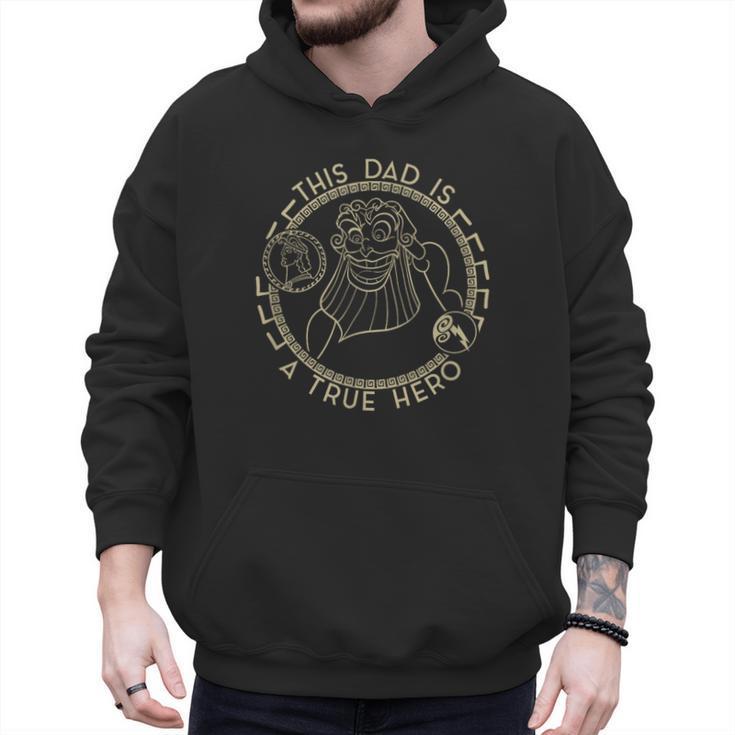 Disney Hercules Father's Day Zeus This Dad Is A True Hero Men Hoodie