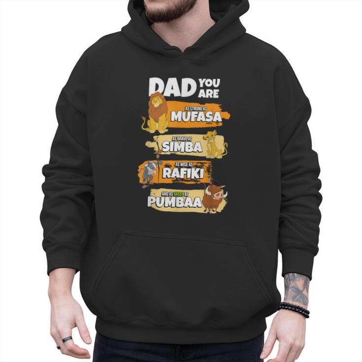 Disney The Lion King Dad You Are Word Stack Men Hoodie
