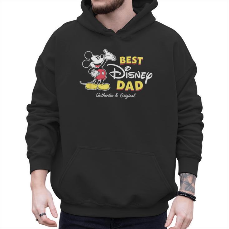 Disney Mickey Mouse Best Disney Dad Birthday Father’s Day Men Hoodie