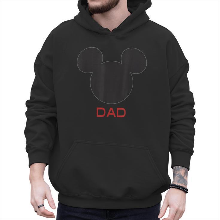 Disney Mickey Mouse Dad Family Small Men Hoodie