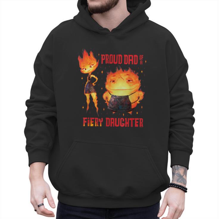 Disney And Pixar’s Elemental Proud Dad Of a Fiery Daughter Men Hoodie